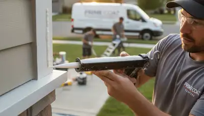 Professional caulking and sealing service exterior home weatherproofing in Stockton, CA