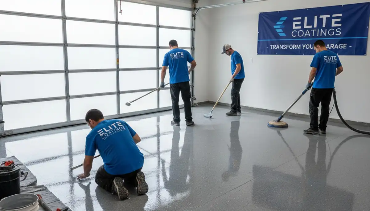 Professional garage floor epoxy coating in Stockton, CA by local house-painting experts