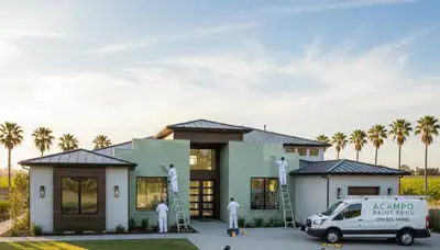 Stockton, CA house painting service for residential interior and exterior painting