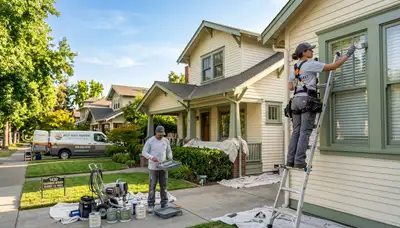 Professional house painting service in Stockton, CA by local residential painting experts