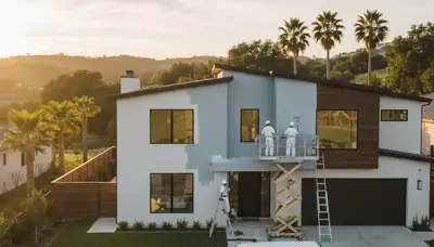 Professional house painting service in Stockton, CA for residential exterior and interior projects