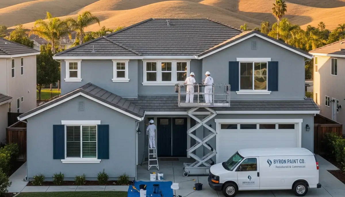 Professional house painting service in Stockton, CA for residential interior and exterior painting