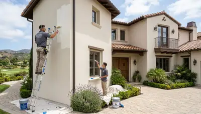 Professional house painting service in Stockton, CA improving home exteriors and curb appeal
