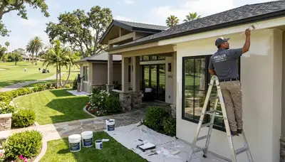 Professional house painters in Stockton CA providing exterior and interior home painting services