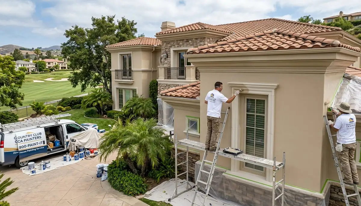 Professional house painting service in Stockton, CA by skilled local painters