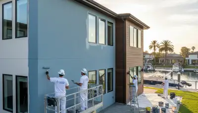 Professional house painting service in Stockton, CA for residential interior and exterior projects