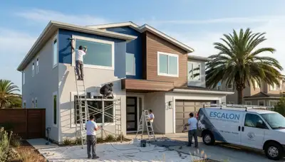 Professional house painting service in Stockton, CA for residential exterior and interior painting