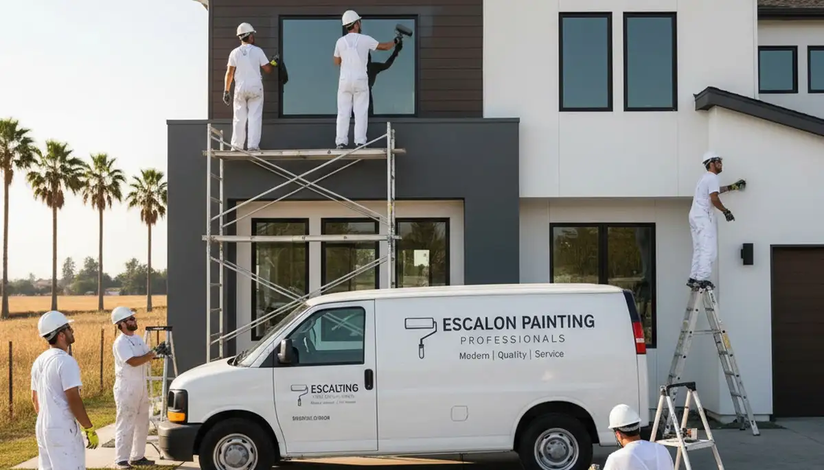 House painting services in Stockton, CA for residential exterior and interior repainting