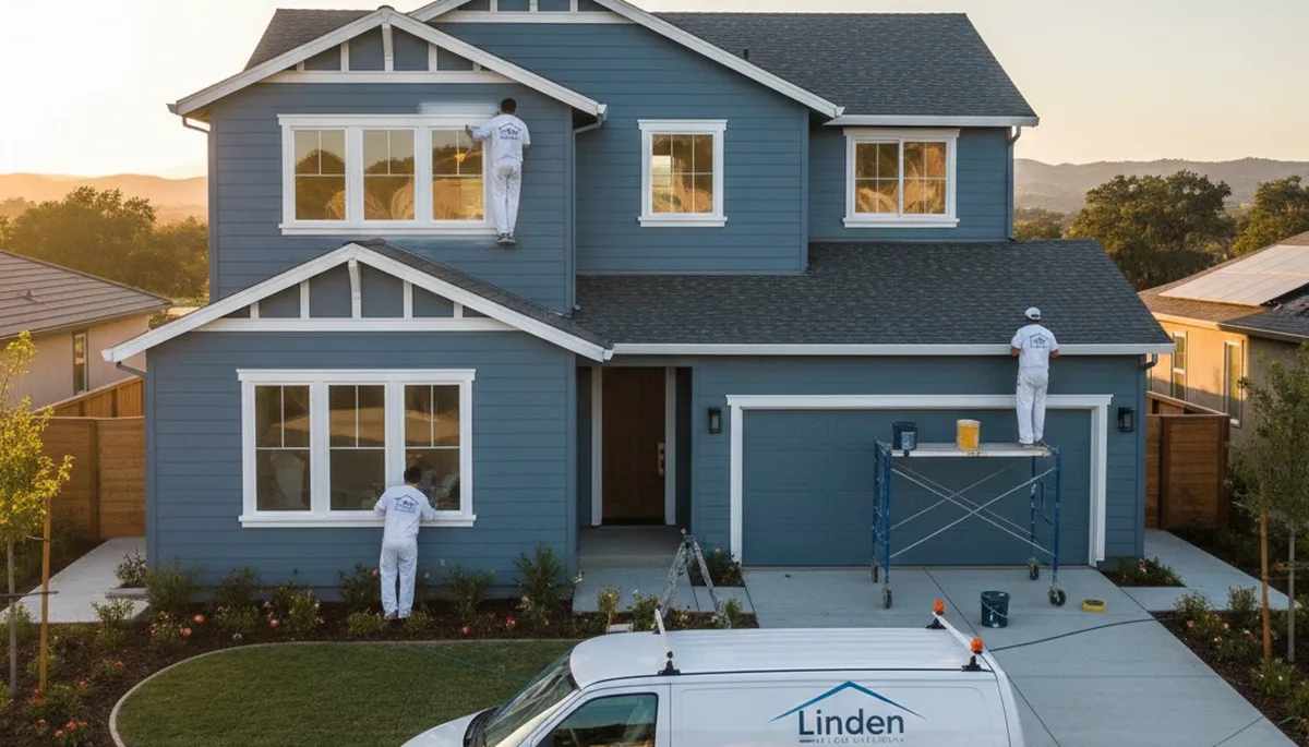 House painters in Stockton, CA providing professional interior and exterior painting services