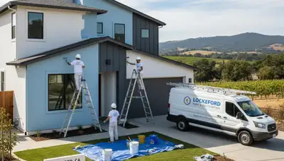 House painting service in Stockton, CA for interior and exterior residential homes