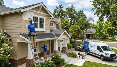 Professional house painters in Stockton, CA providing exterior and interior home painting services