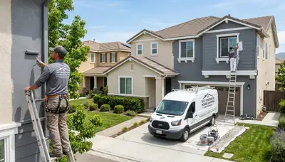 Professional house painting service in Stockton, CA by local residential painters