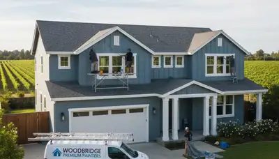 Professional house painting service in Stockton, CA for residential interior and exterior homes