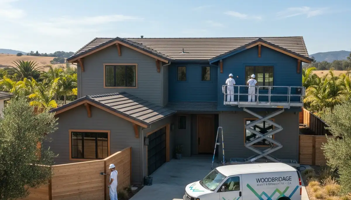 Stockton, CA house painting service for residential interior and exterior painting projects